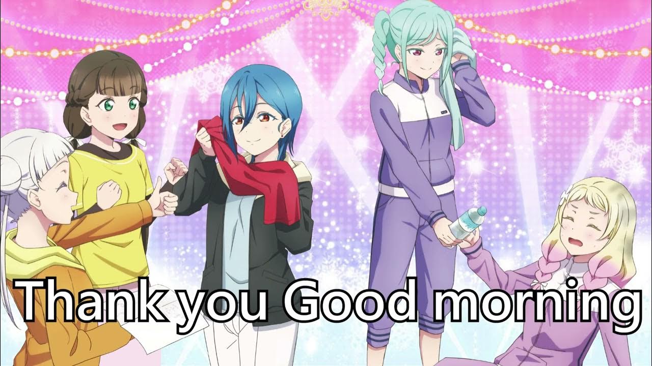 Thank you Good morning (off vocal)